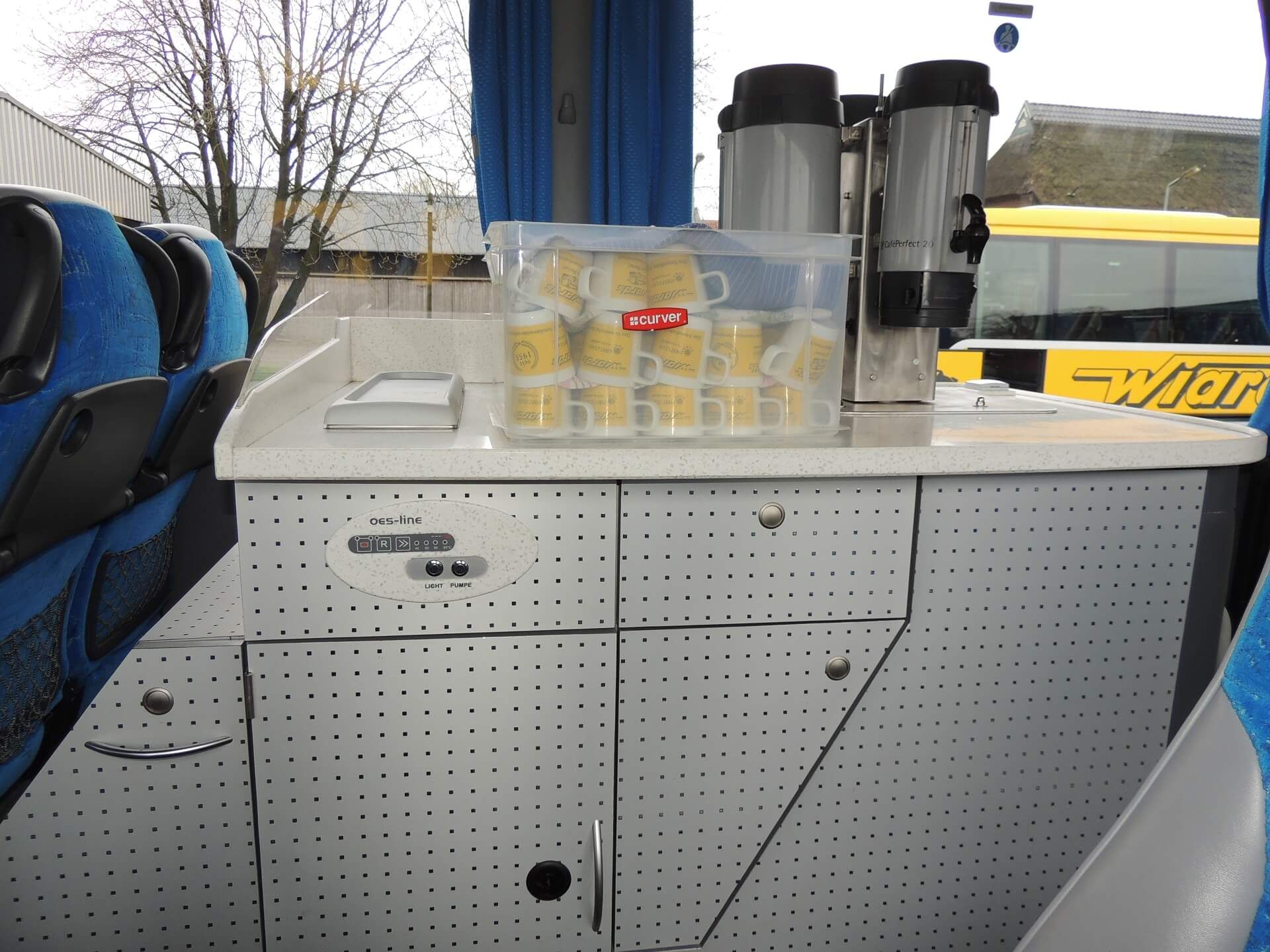 Busausstattung Kaffee Wiards Reisen in Elsfleth