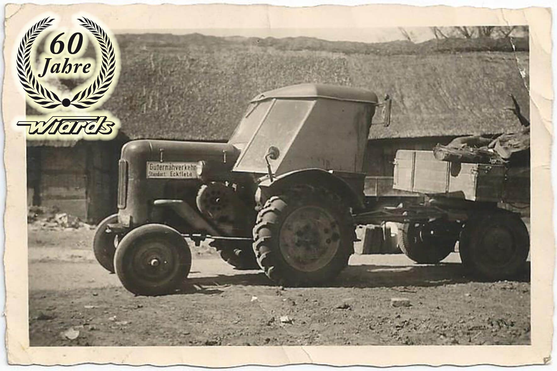 Alter Traktor - Unternehmensgeschichte  Wiards Reisen in Elsfleth